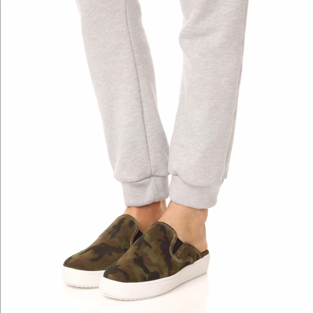 Steve Madden camo mule sneakers